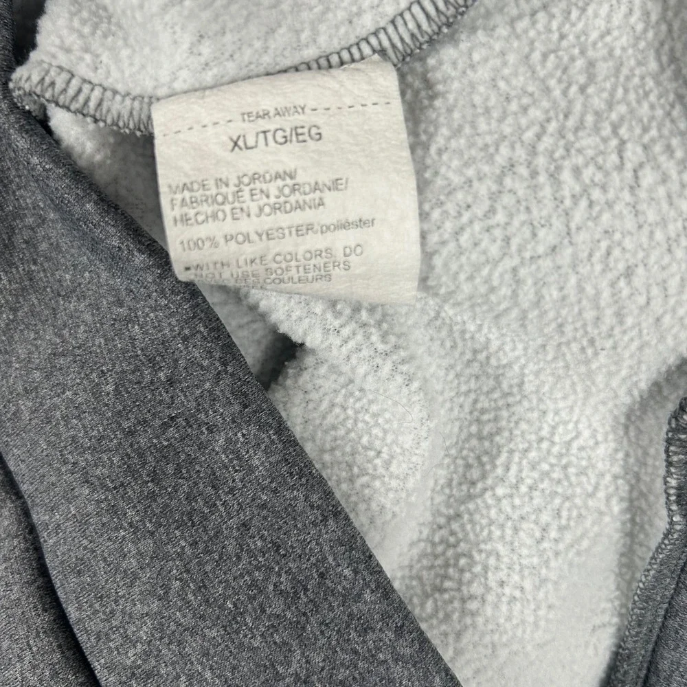 Under Armour Quarter Zip Pullover Mens XL Gray Heathered Fleece Loose Fit 2259